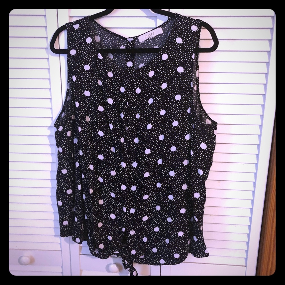 Tie Hem Loft Tank